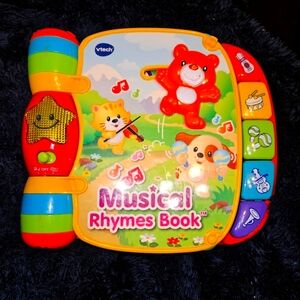 VTECH MUSICAL RHYMES BOOK